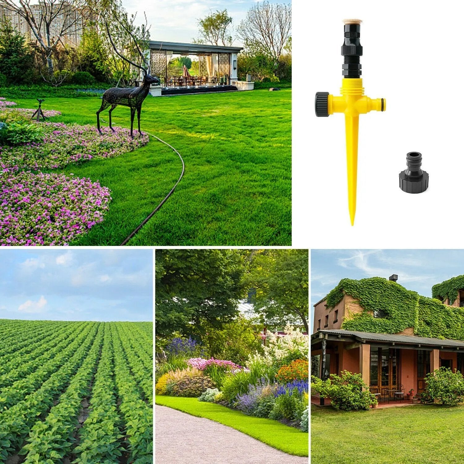AquaSpin – 360° Automatic Irrigation System