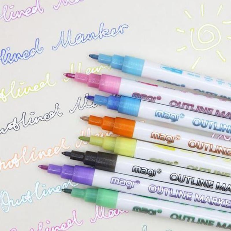 ShimmerStroke – Dual Tone Marker Set