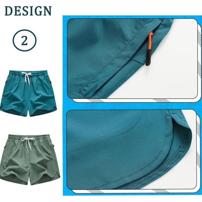 FlexCore – 5-Inch Quick-Dry Running Shorts for Men