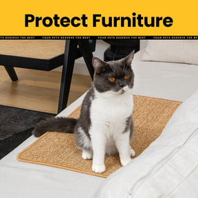 PawScratch – Natural Sisal Cat Scratch Pad