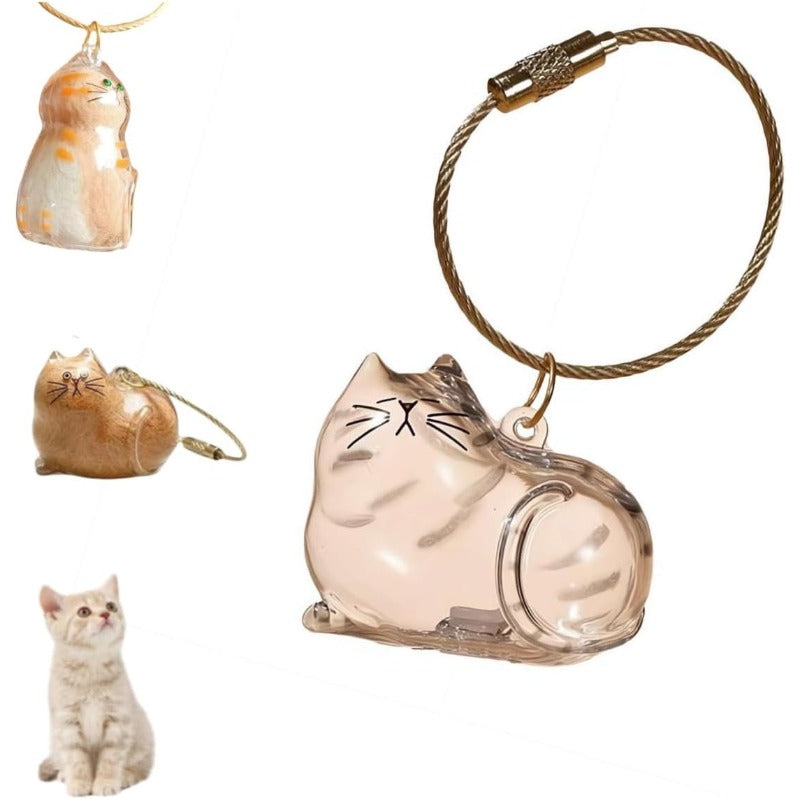 PawMemory – Cat Memorial Keychain Set