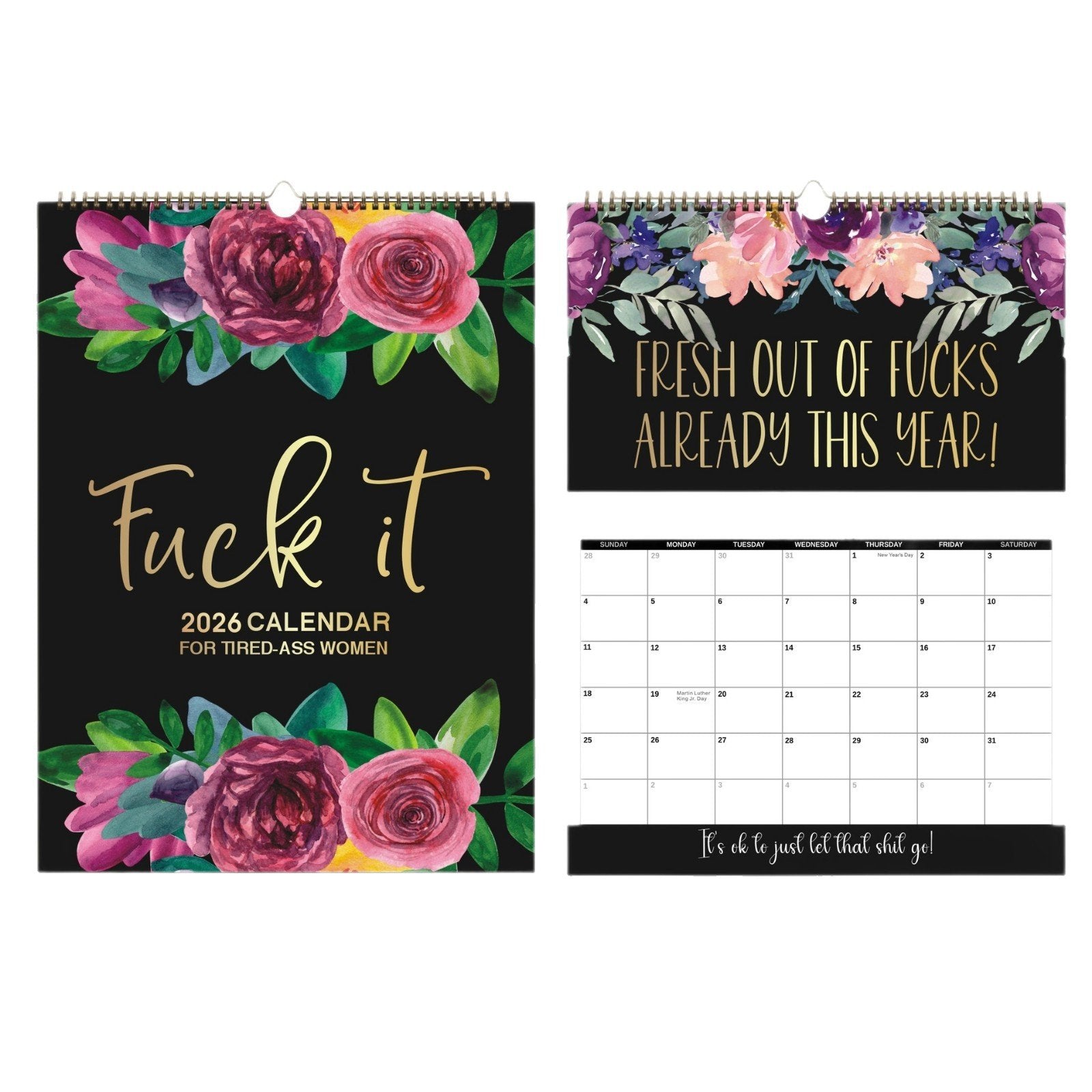 ZeroFucks – Attitude-Filled 2026 Calendar