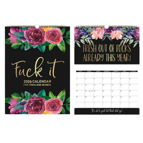ZeroFucks – Attitude-Filled 2026 Calendar