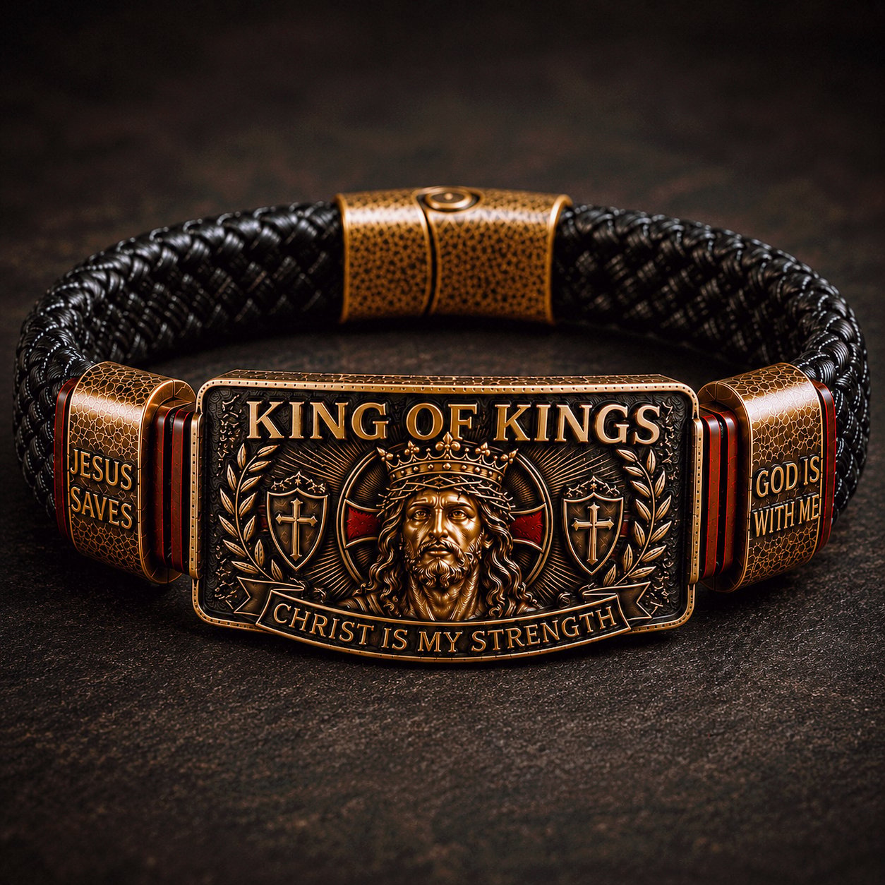 FaithCrown – King of Kings Bracelet