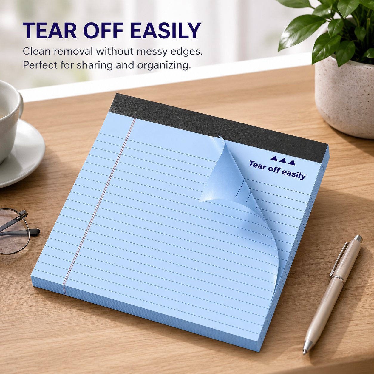WriteEase – Double-Sided Legal Pad for Organized Notes