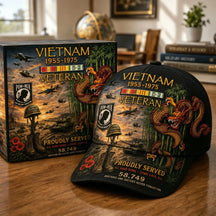 HonorLegacy – Vietnam Veteran 1955–1975 Memorial Cap