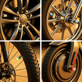 GlowRim - Smart Wheel Light Caps