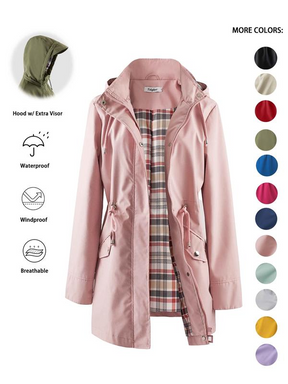 Rainelle – Hooded Windproof Jacket