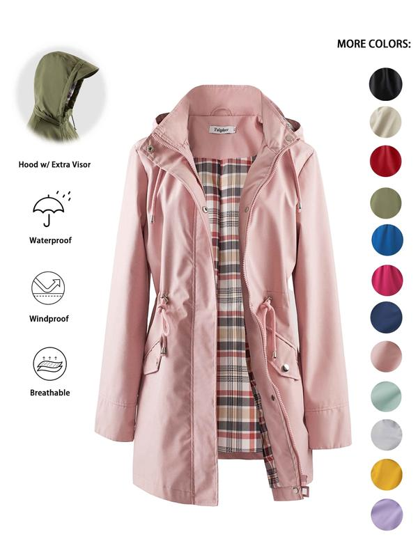 Rainelle – Hooded Windproof Jacket