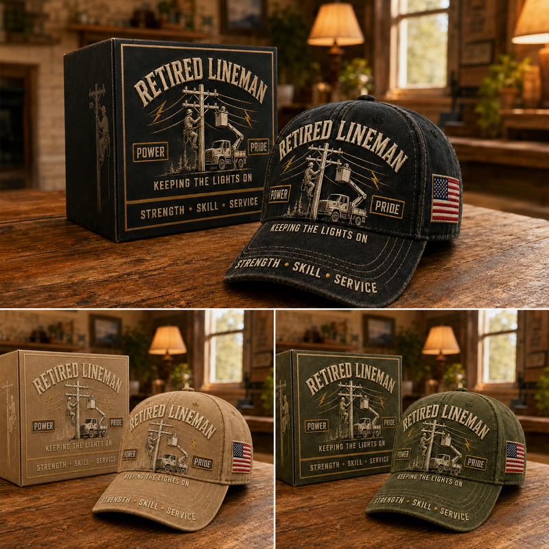 PowerGuard – Retired Lineman Commemorative Cap