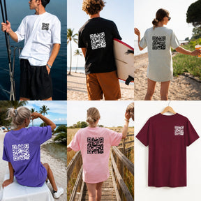 ScanMe – Funny QR Code Interactive T-Shirt