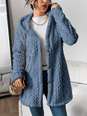 CloudSilk – Effortless Chic Hooded Dress
