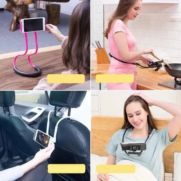 LazyGrip – Hands-Free Neck Phone Holder