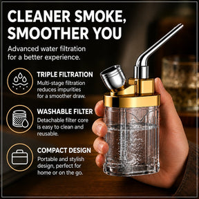 AquaFlow - Premium Metal Water Pipe