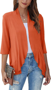 SoftDrape – Lightweight Open Front Cardigan