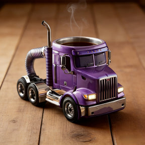 Durable Semi-Truck Shaped Coffee Mug