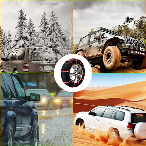 FrostGuard – Anti Slip Car Tire Snow Chains