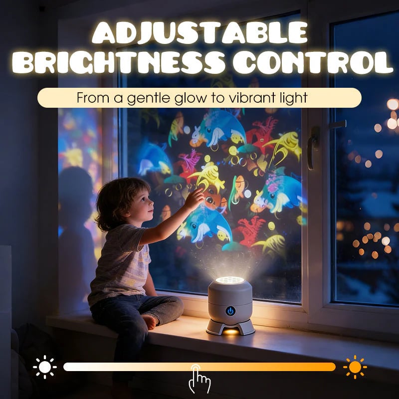 OceanGlow – Rotating LED Light Projector