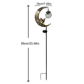 MoonFeather – Hummingbird Solar Garden Stake Light
