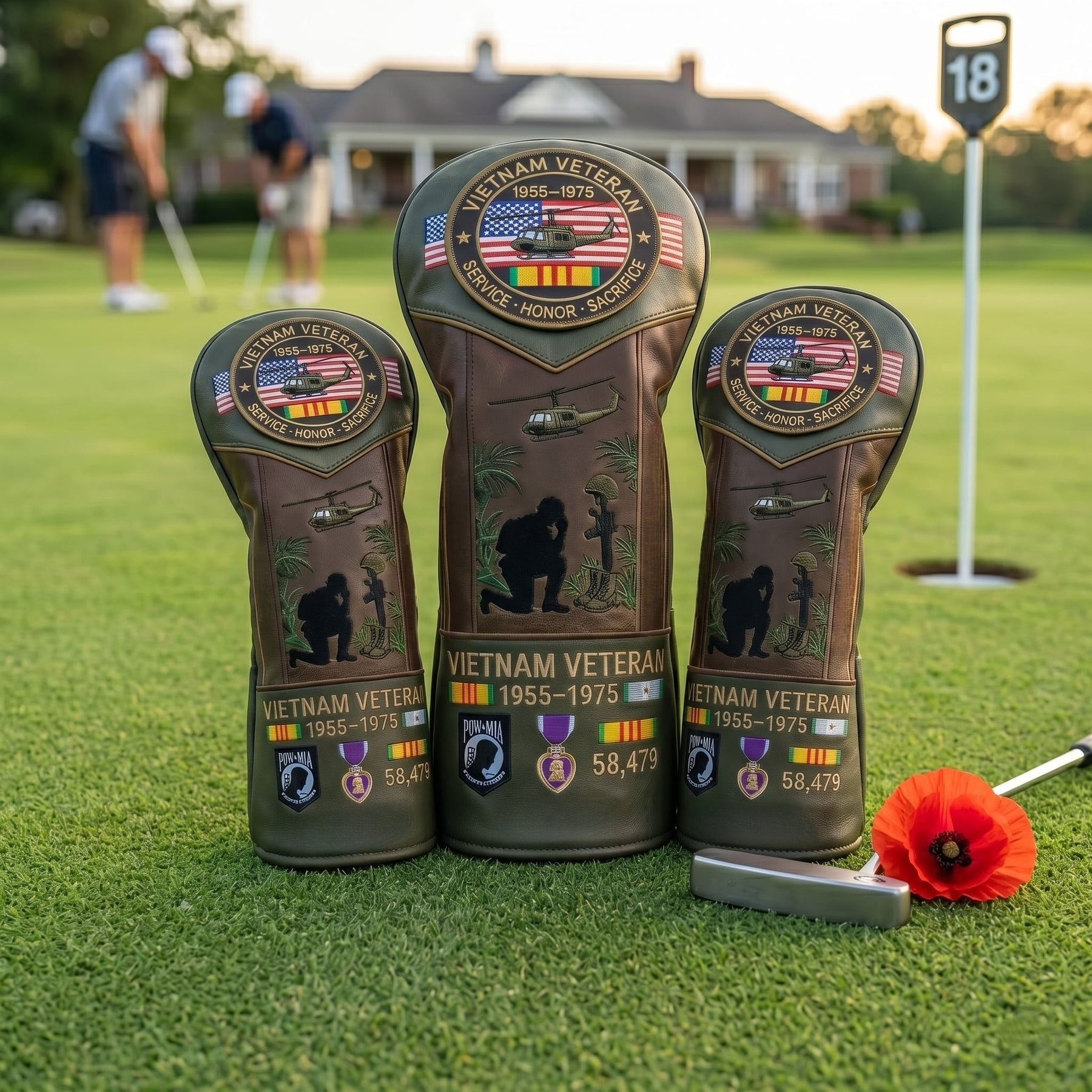 ValorCrest – Vietnam Veteran Tribute Golf Head Cover