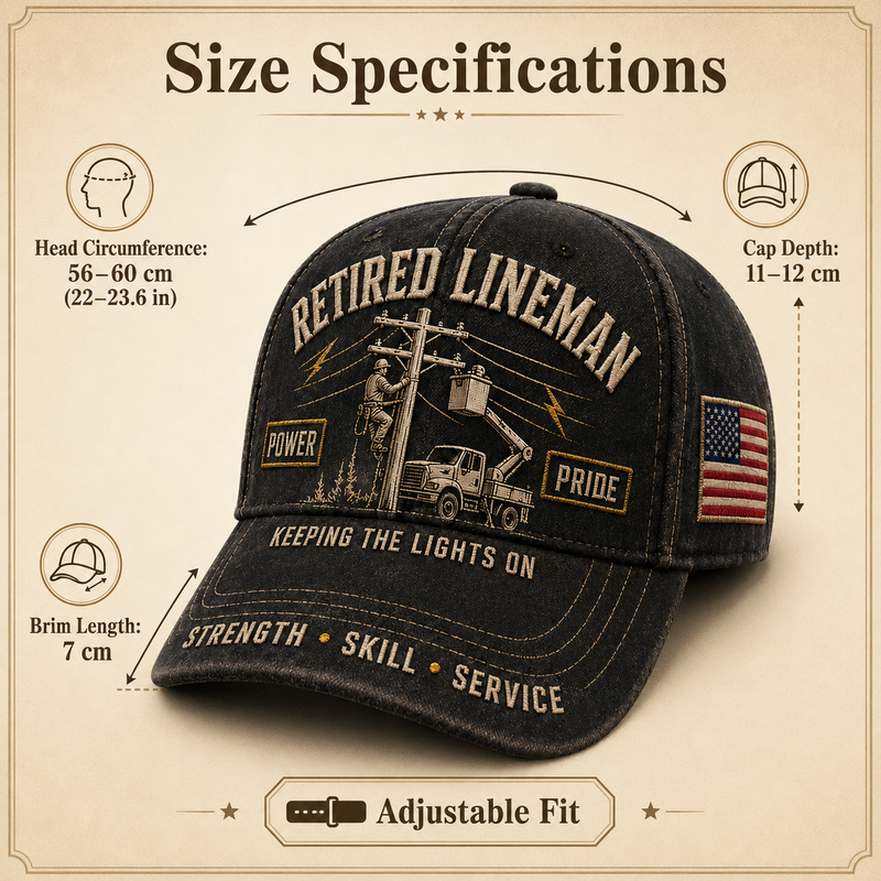 PowerGuard – Retired Lineman Commemorative Cap