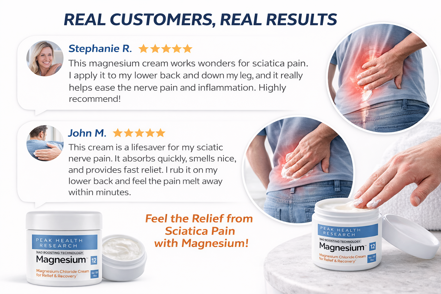 MagneRelief – Magnesium Body Comfort Cream
