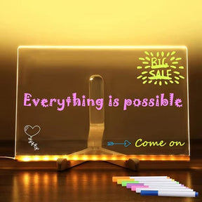 LumeNote – Multi-Color Glowing Memo