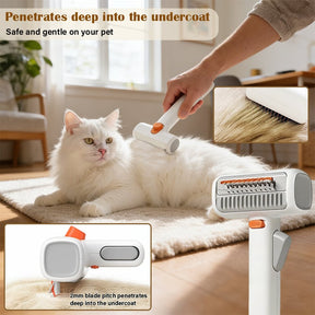 PawGroom – Self-Detangling Pet Brush & Comb