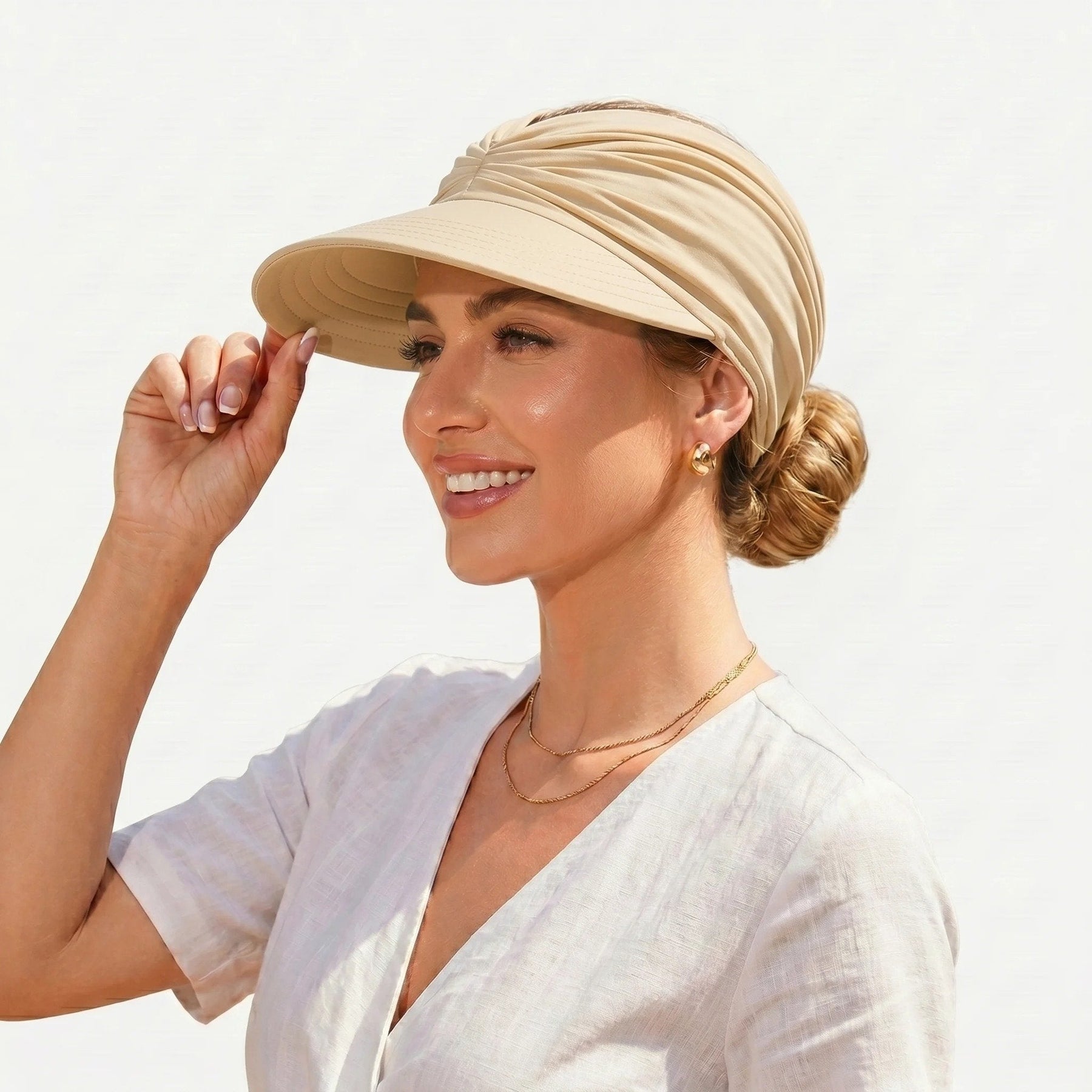 SunPony – UPF 50+ Ponytail Sun Visor Hat