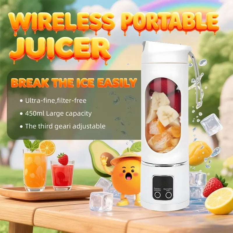 JuicePro –Dual-Motor Portable Juicer Cup