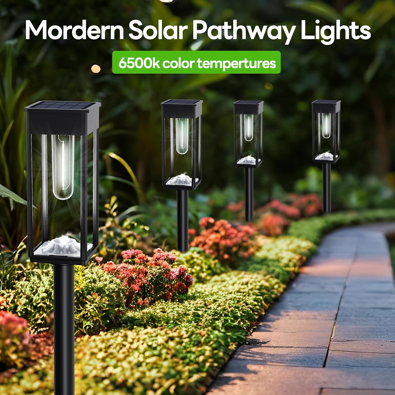 SunTrail – Outdoor Solar Garden Path Lights