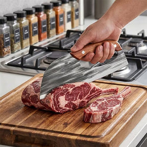 ChefForge – Professional Cleaver & Chef Knife Set