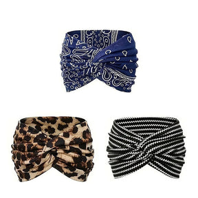 BohoFlex Headband – Cross Knot Style