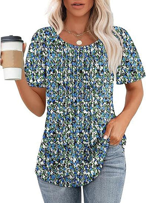 SoftMuse – Casual Dressy Summer Blouse
