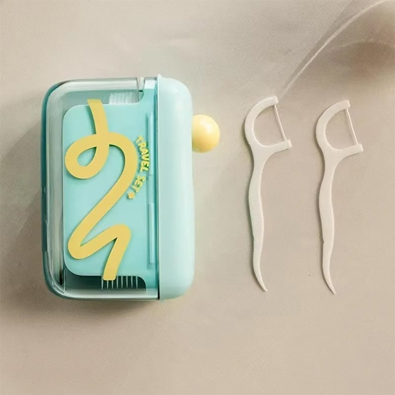 SmileFlow | Pop-Up Dental Floss Storage Case
