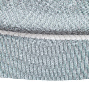 Zander Field Stripe Cotton Crewneck | Lupi