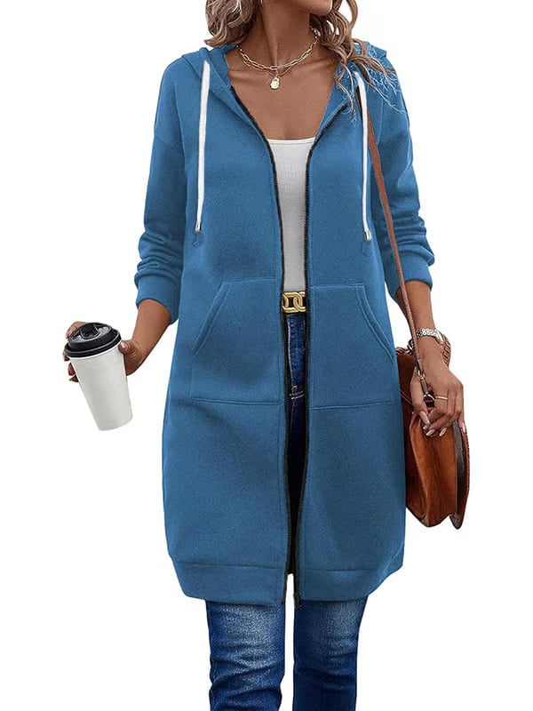 AuraWear – Comfortable Women’s Casual Polyester Hoodie