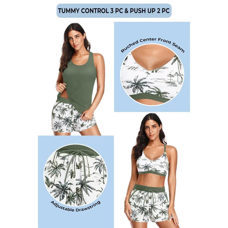 AquaGrace – Comfortable Modest Beach Swim Set