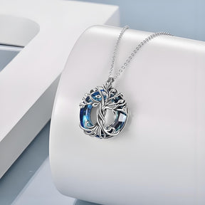 CelestiaTree – Elegant Mother’s Day Crystal Necklace