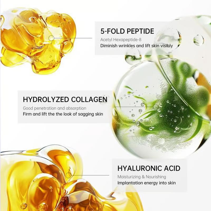 LumeNeck – Collagen & Hyaluronic Acid V-Shaped Roller Cream