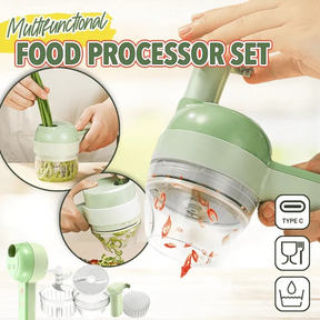 VegiChop – Compact 4-in-1 Cutter System