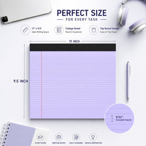 WriteEase – Double-Sided Legal Pad for Organized Notes