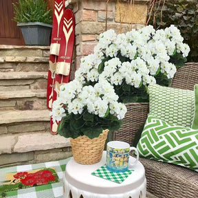 EverBloom – Artificial Geranium Outdoor Flowers