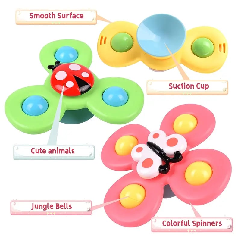 SpinBloom – Interactive Baby Spinner Set