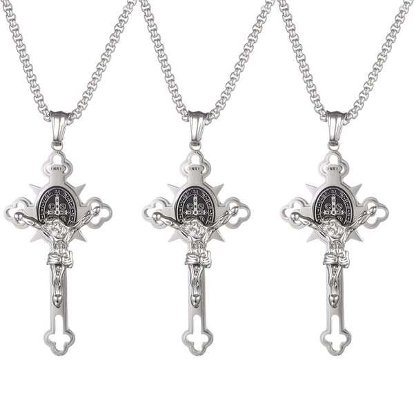 SpiritCore – Saint Benedict Protection Pendant