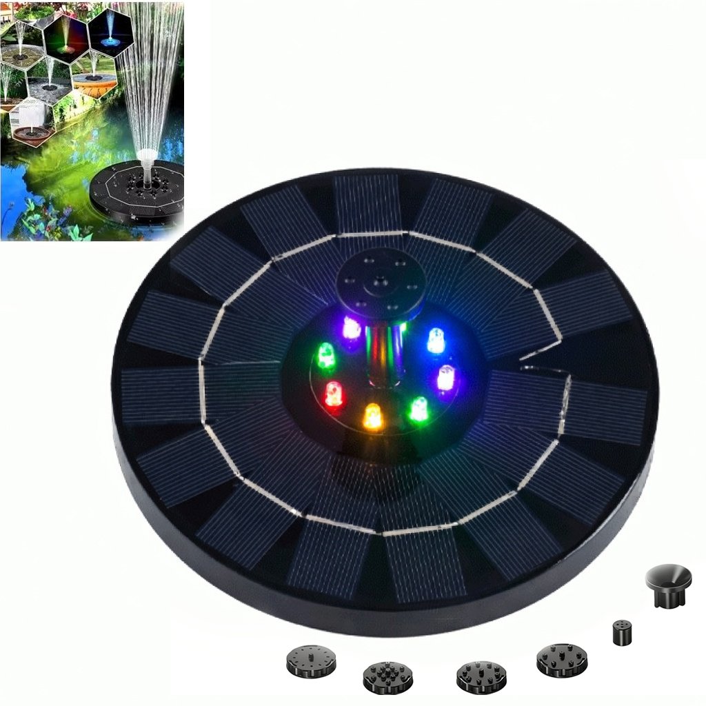 SolarRipple – Garden Fountain System