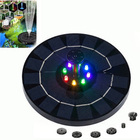 SolarRipple – Garden Fountain System