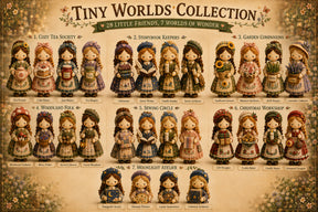 TinyWorlds – Cozy Patchwork DIY Craft Kit Collection