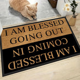 TexturaStep – Stylish Letter Pattern Door Mat
