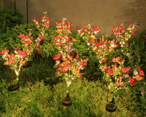 BloomLuxe – Solar Dancing Butterfly Lights